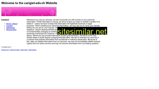 carigiet-edv.ch alternative sites