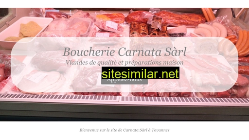 carnata-boucherie.ch alternative sites