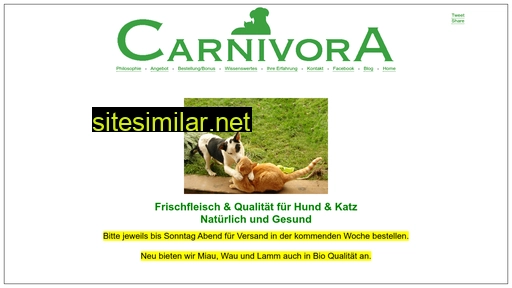 carnivora.ch alternative sites
