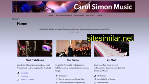Carol-simon-music similar sites