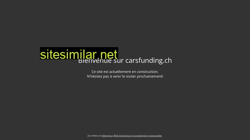 carsfunding.ch alternative sites