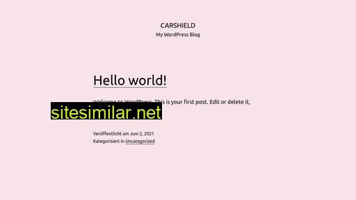 carshield.ch alternative sites
