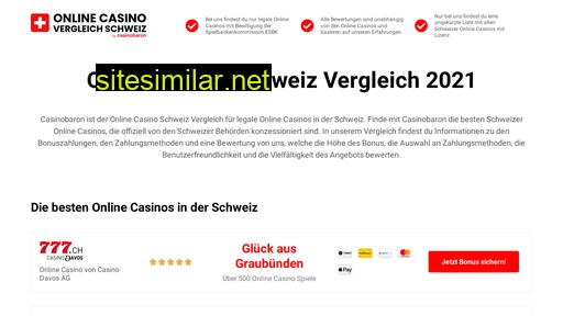 casinobaron.ch alternative sites