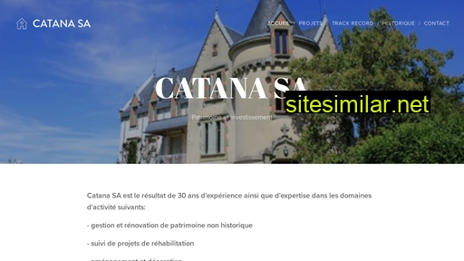 catana-sa.ch alternative sites