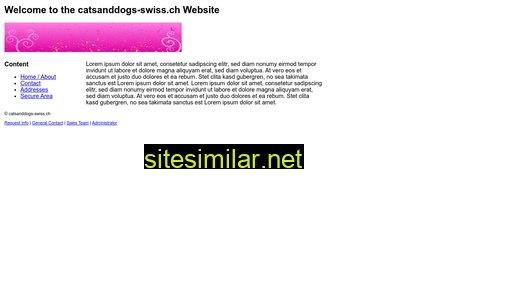 catsanddogs-swiss.ch alternative sites