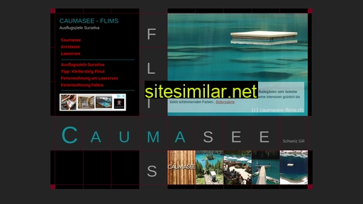 caumasee-flims.ch alternative sites