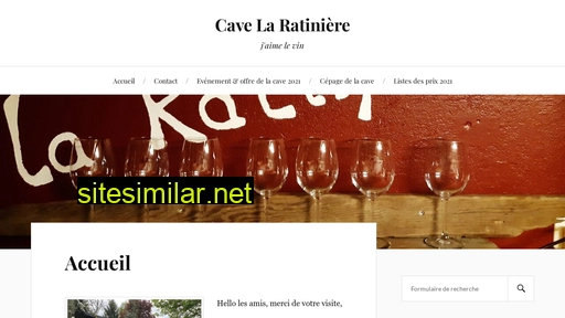 cavelaratiniere.ch alternative sites