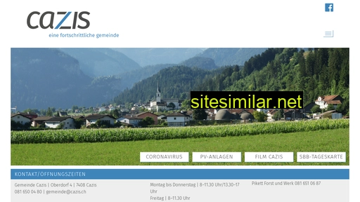 cazis.ch alternative sites