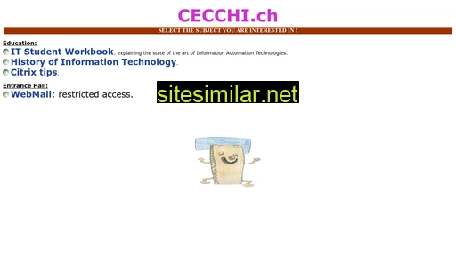 cecchi.ch alternative sites