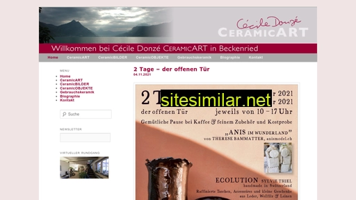 cecileceramicart.ch alternative sites
