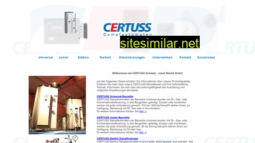 certuss.ch alternative sites