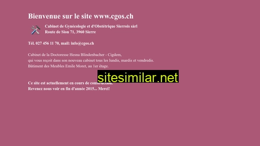 cgos.ch alternative sites