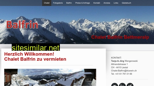 chalet-balfrin.ch alternative sites