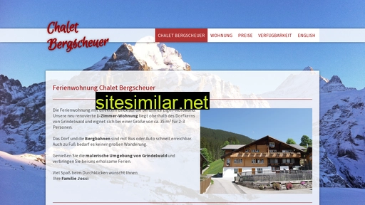 chalet-bergscheuer.ch alternative sites