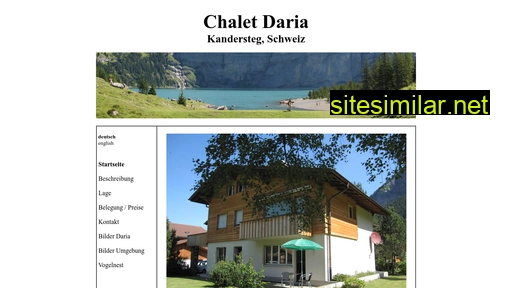 chalet-daria.ch alternative sites