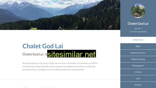 chalet-god-lai.ch alternative sites