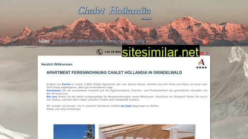chalet-hollandia.ch alternative sites
