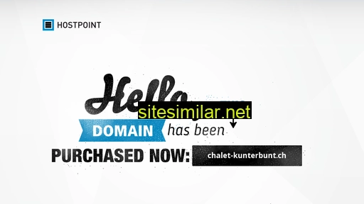 chalet-kunterbunt.ch alternative sites
