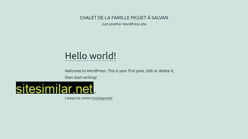 chalet-piguet.ch alternative sites