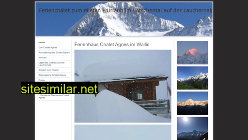 chaletagnes.ch alternative sites