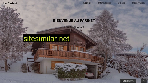 chaletfarinet.ch alternative sites
