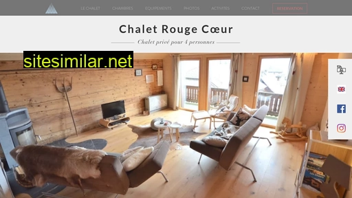 chaletrougecoeur.ch alternative sites