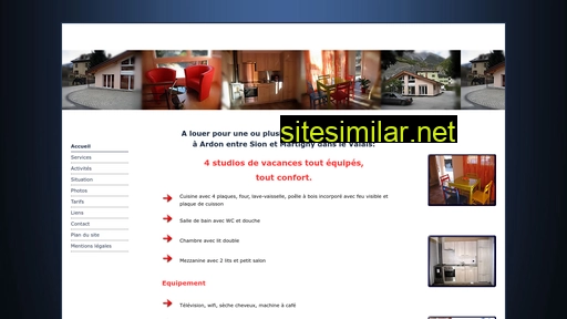 chambres-hotes.ch alternative sites