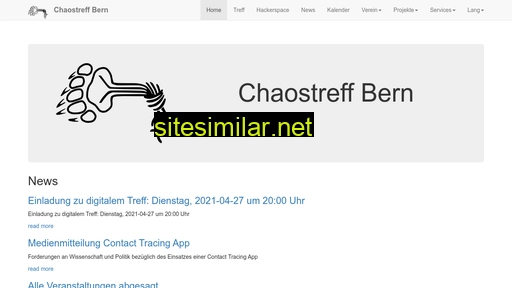 chaostreffbern.ch alternative sites