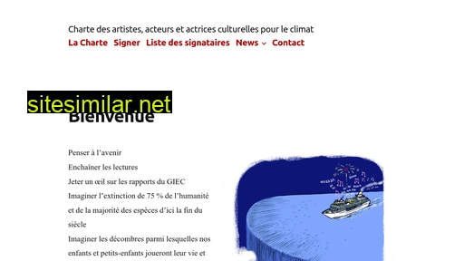 charteclimatculture.ch alternative sites