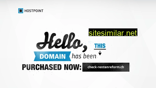 check-rentenreform.ch alternative sites