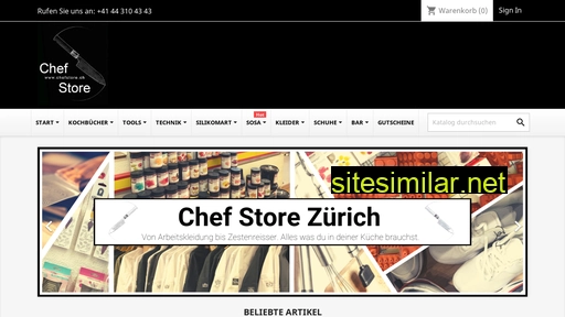 chefstore.ch alternative sites