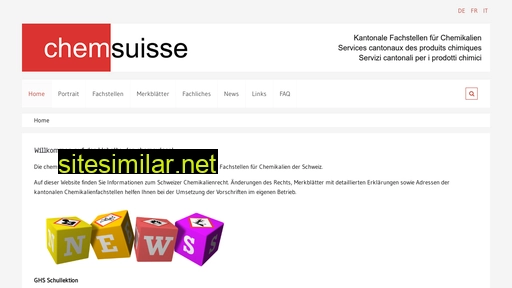 chemsuisse.ch alternative sites