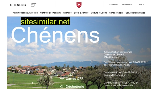 chenens.ch alternative sites