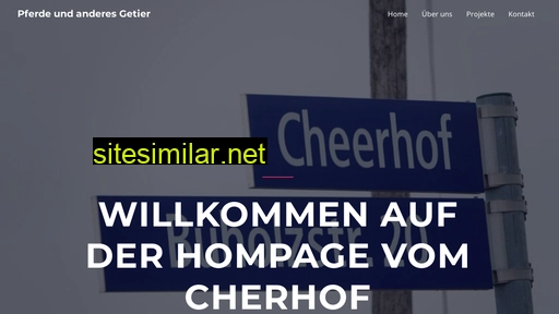 cherhof.ch alternative sites