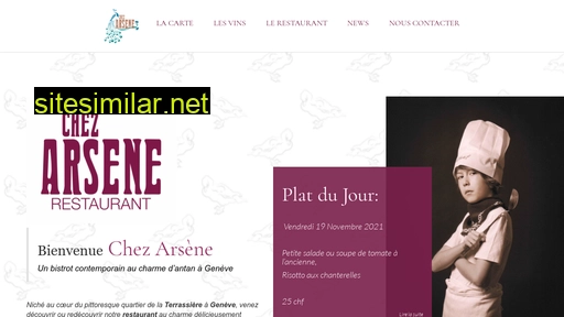 chezarsene.ch alternative sites