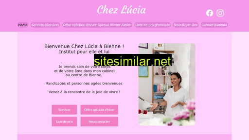 chezlucia.ch alternative sites