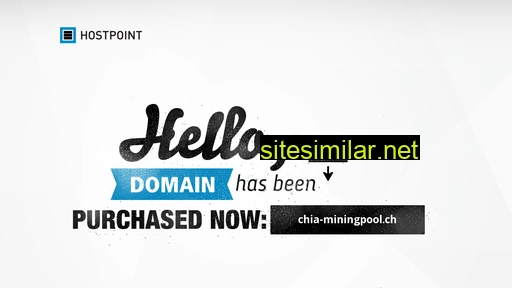 Chia-miningpool similar sites
