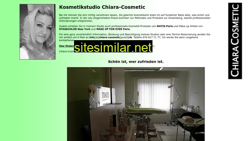chiara-cosmetic.ch alternative sites