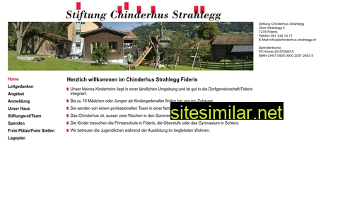 Chinderhus-strahlegg similar sites