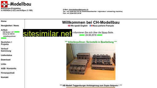 chmodellbau.ch alternative sites