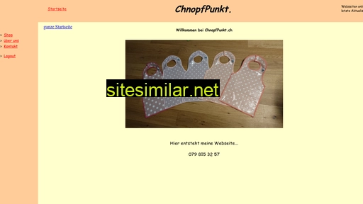 chnopfpunkt.ch alternative sites