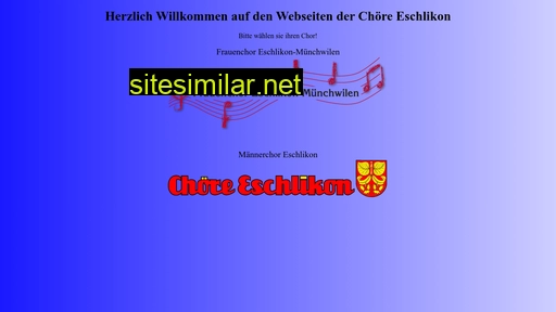 choere-eschlikon.ch alternative sites