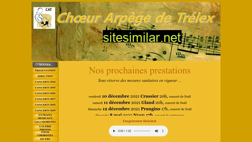 choeur-arpege.ch alternative sites