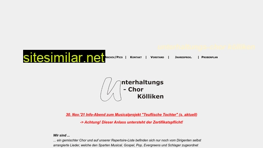 chor-koelliken.ch alternative sites