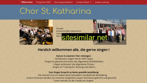 chor-st-katharina.ch alternative sites
