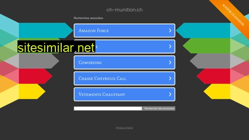 ch-munition.ch alternative sites