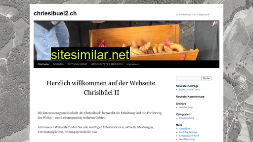 chriesibuel2.ch alternative sites