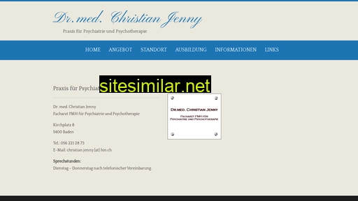 christian-jenny.ch alternative sites