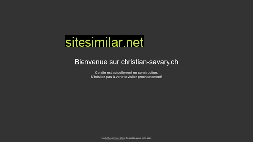 christian-savary.ch alternative sites