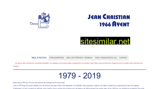 christianjean.ch alternative sites